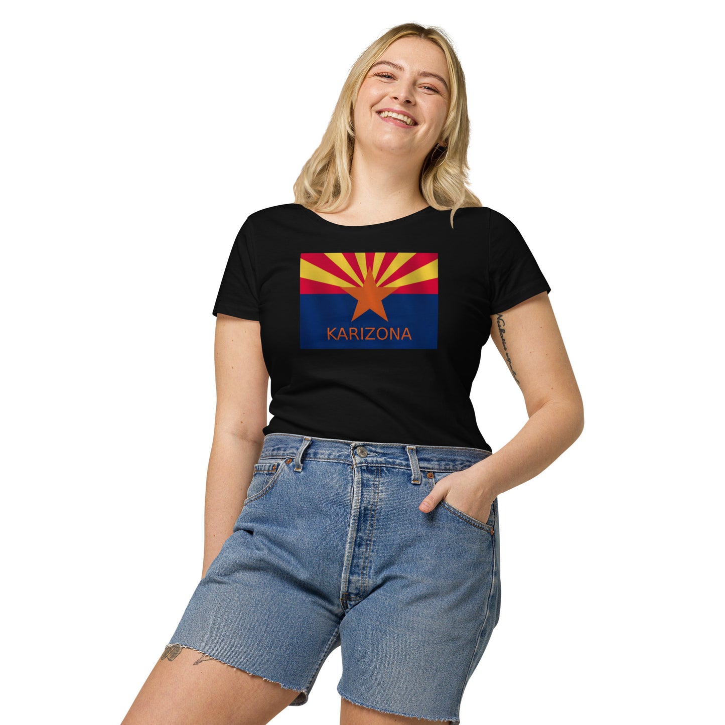 KARIZONA - Women’s Organic Cotton T-Shirt (Front Print)