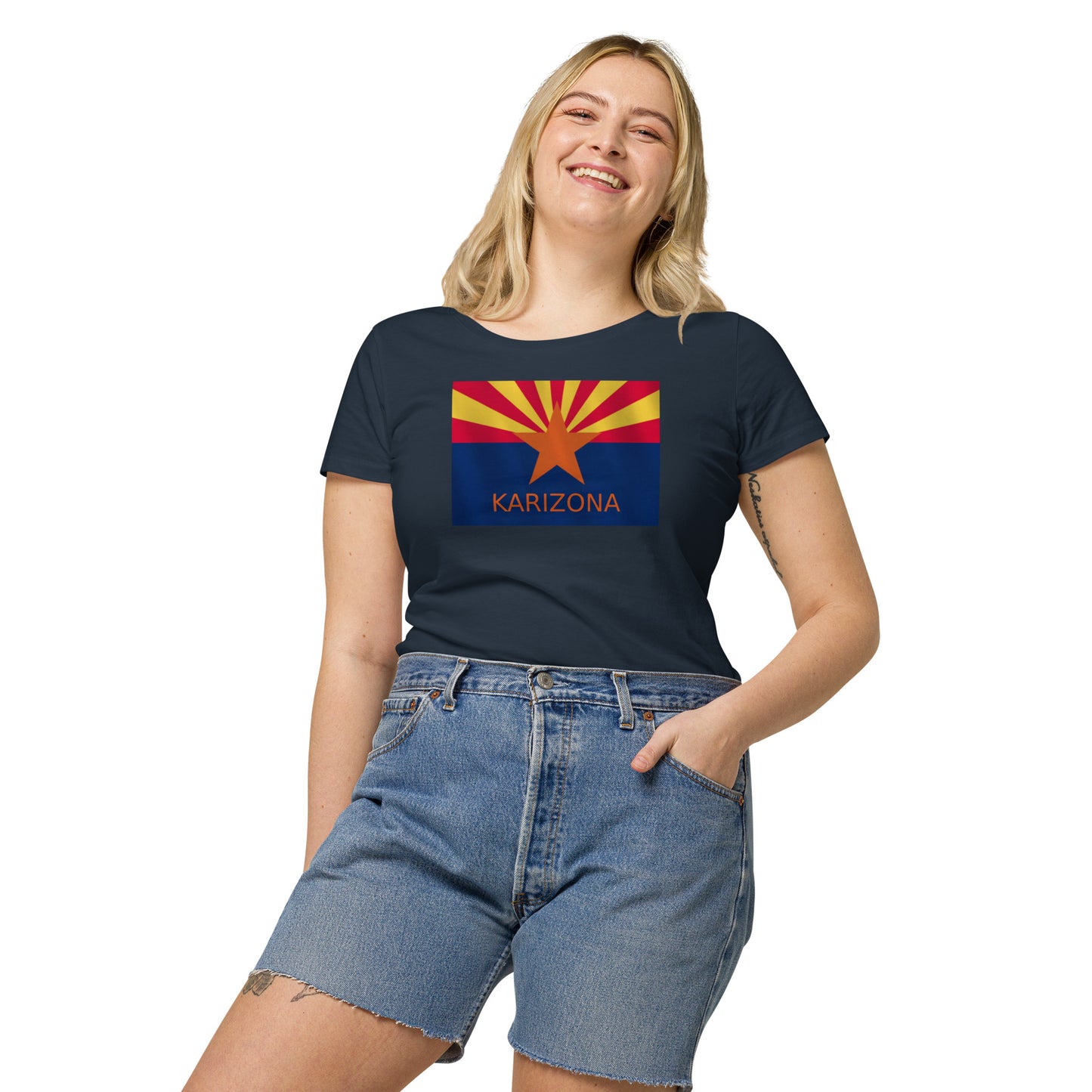 KARIZONA - Women’s Organic Cotton T-Shirt (Front Print)