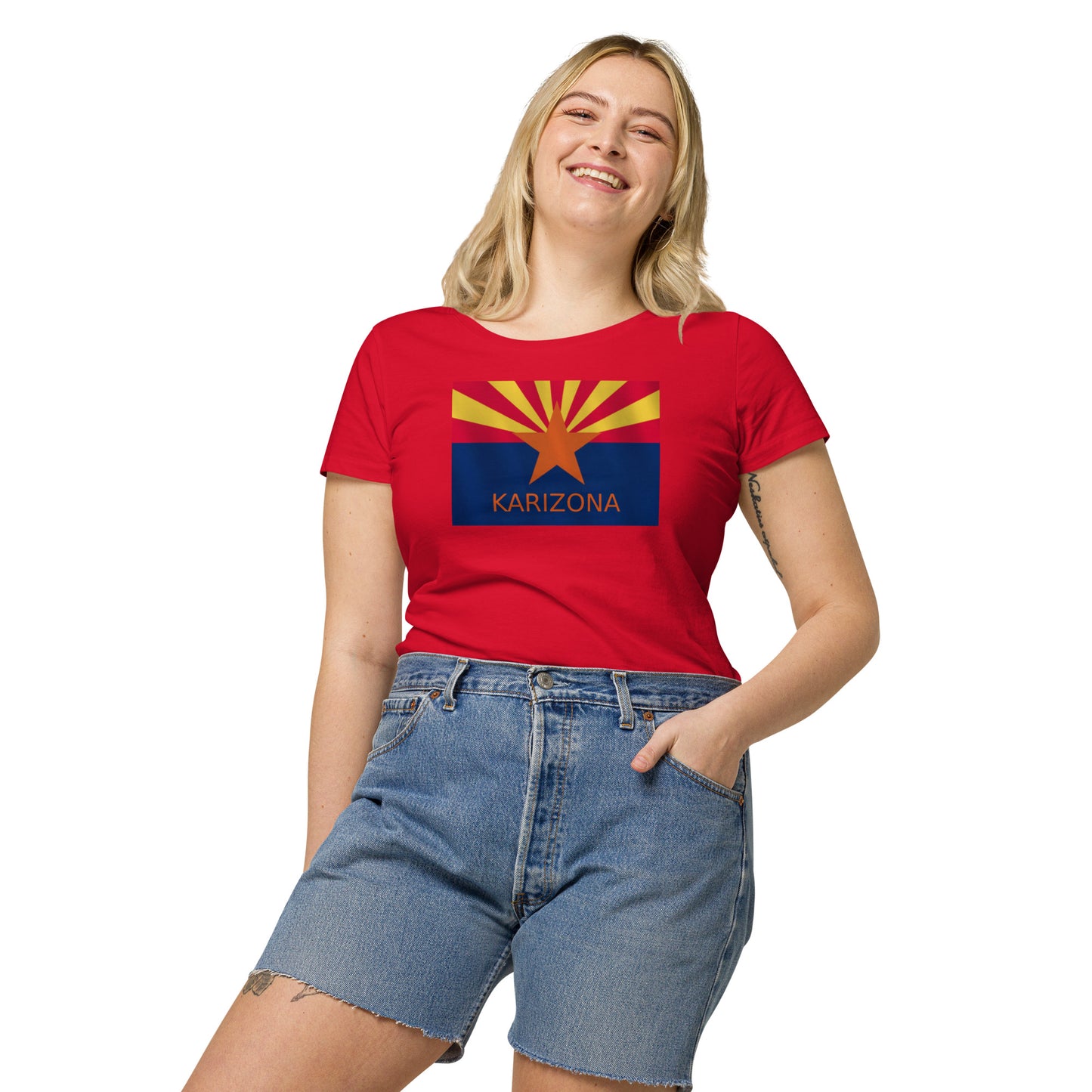 KARIZONA - Women’s Organic Cotton T-Shirt (Front Print)