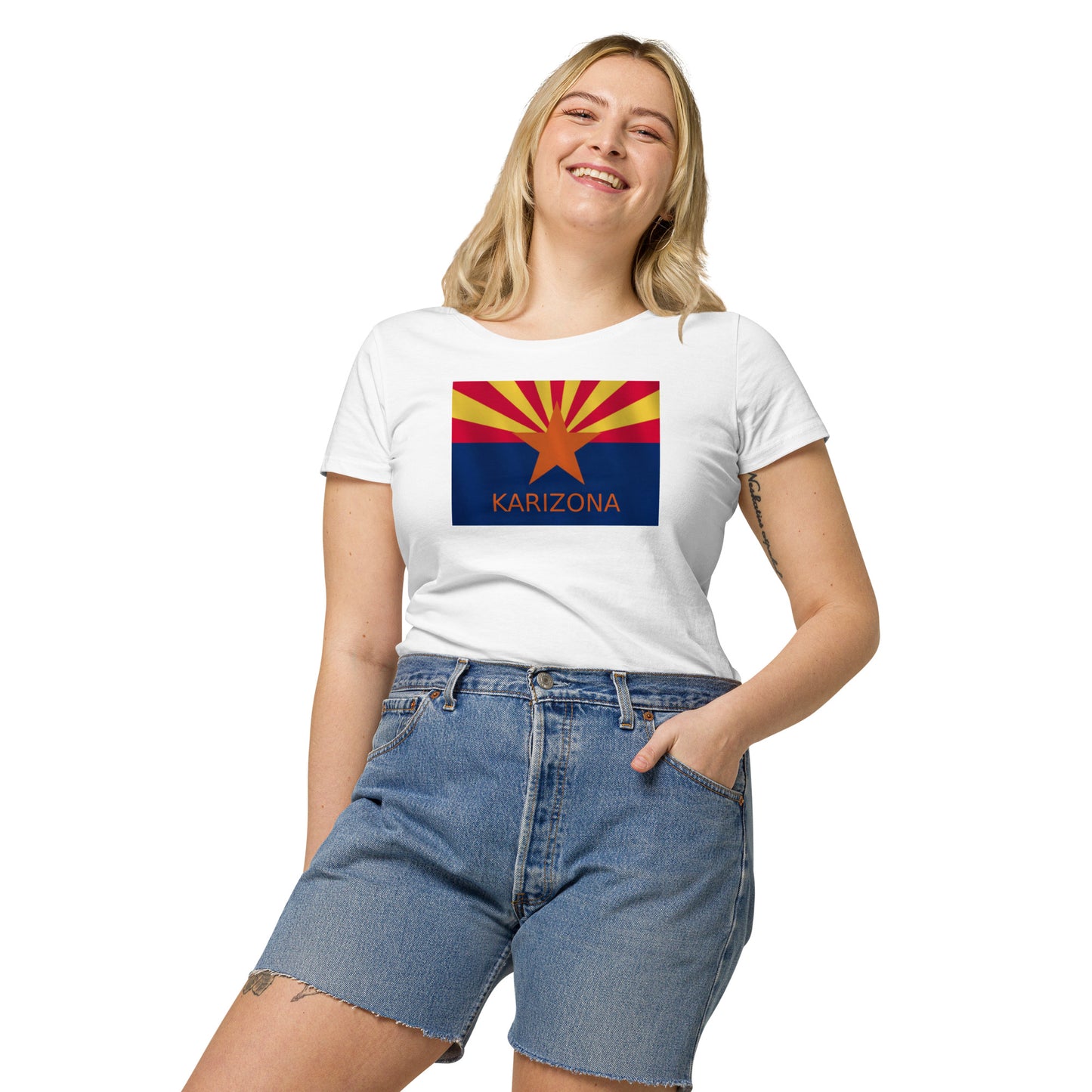 KARIZONA - Women’s Organic Cotton T-Shirt (Front Print)