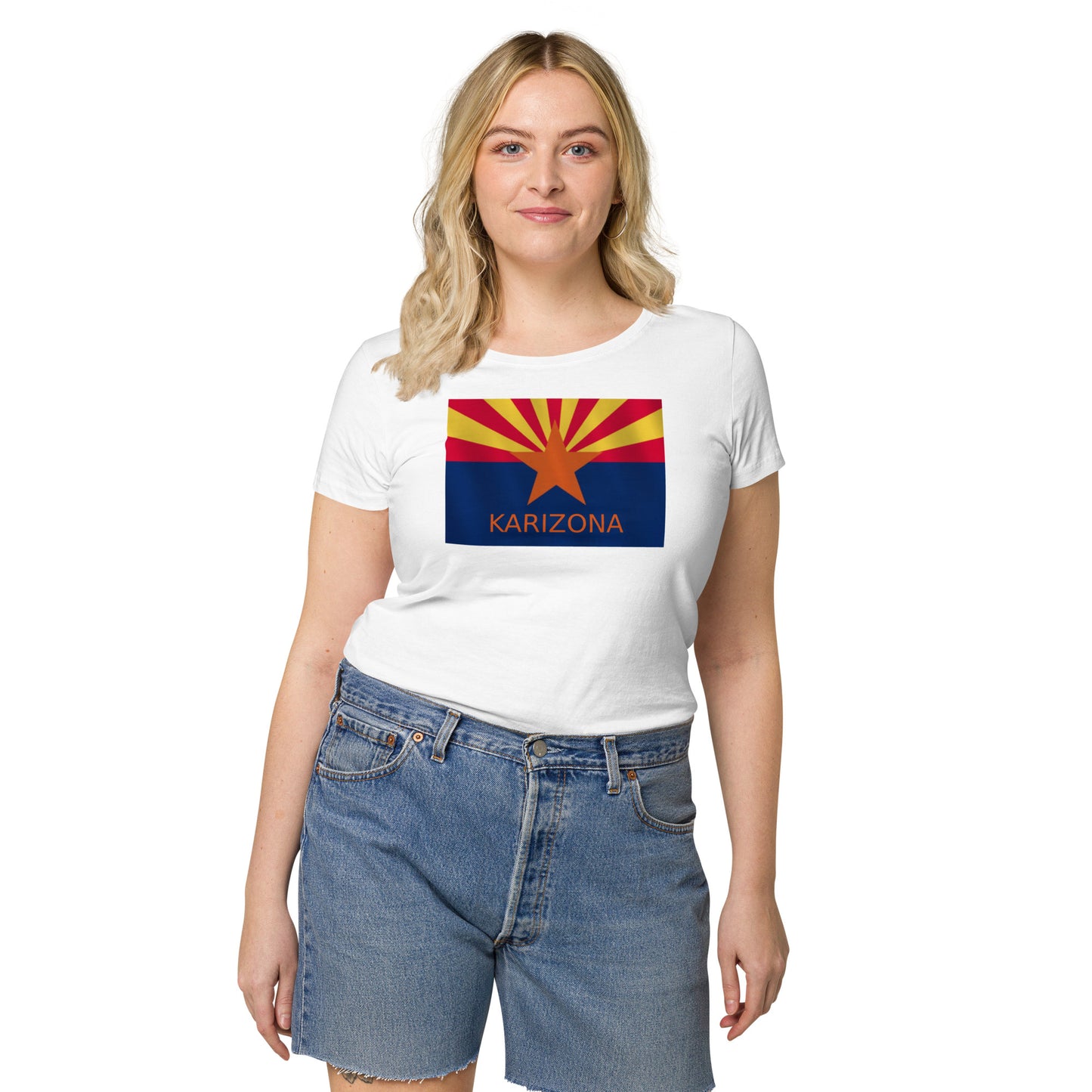 KARIZONA - Women’s Organic Cotton T-Shirt (Front Print)