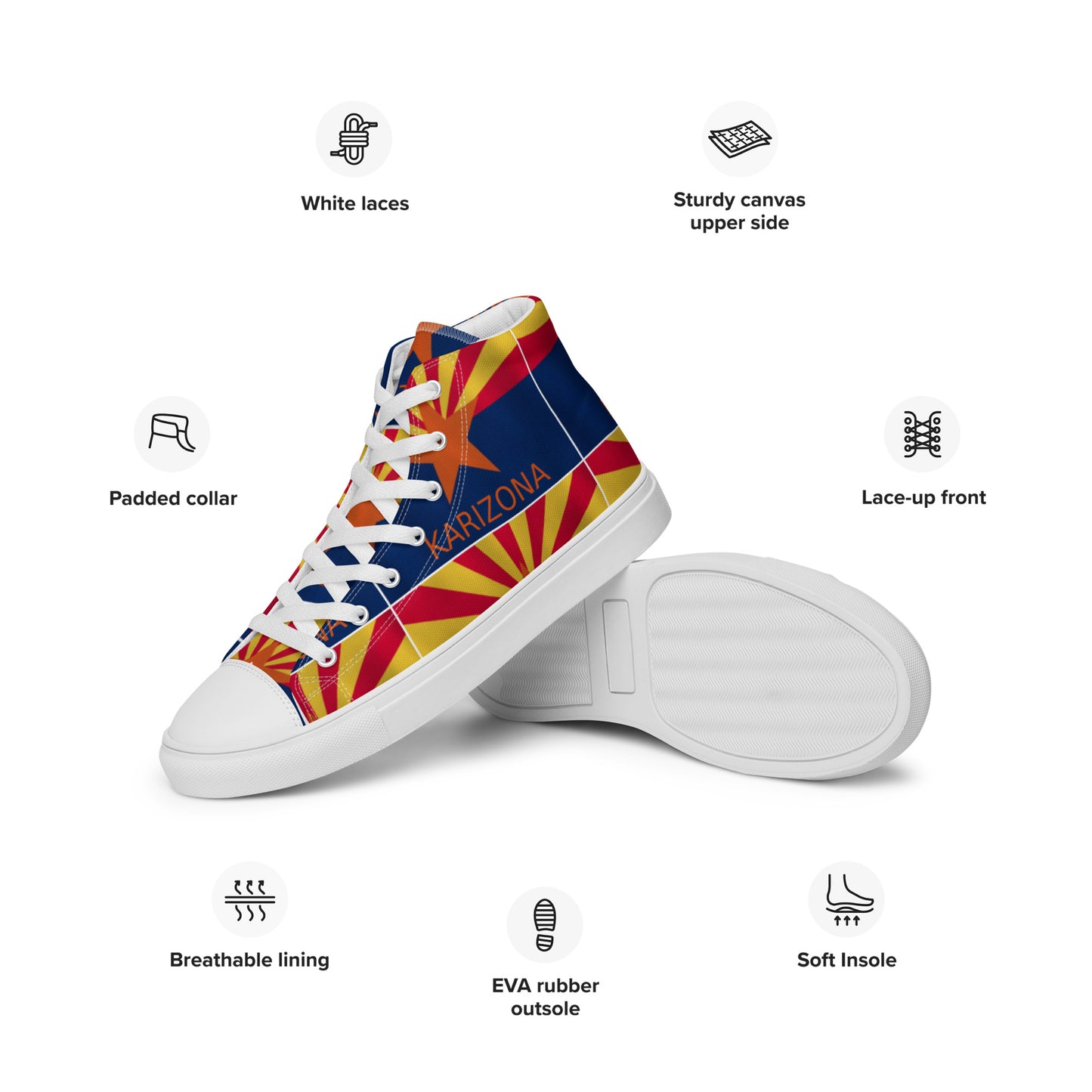 KARIZONA - Women’s High Top